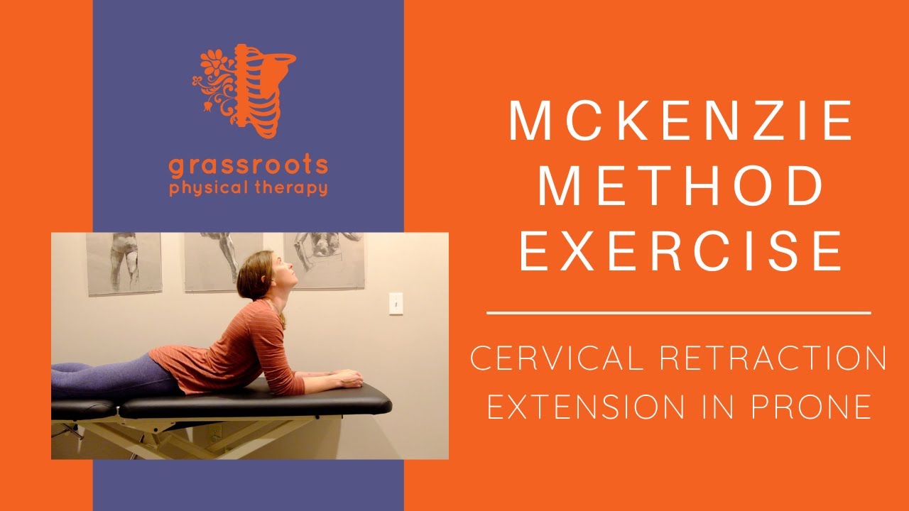 McKenzie Method Exercise - Cervical Retraction Extension in Prone