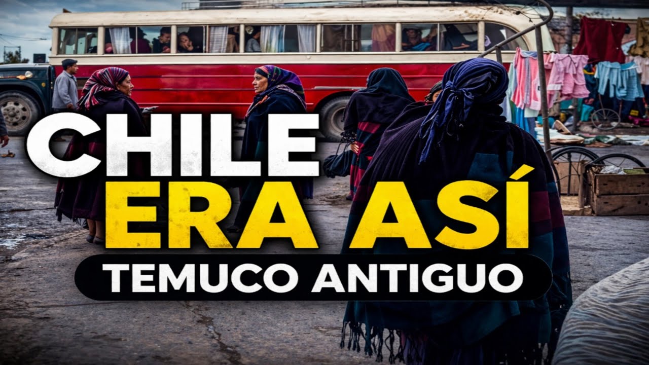 Imágenes de Temuco Antiguo | Historia, Tren, Feria Pinto y Cultura Mapuche