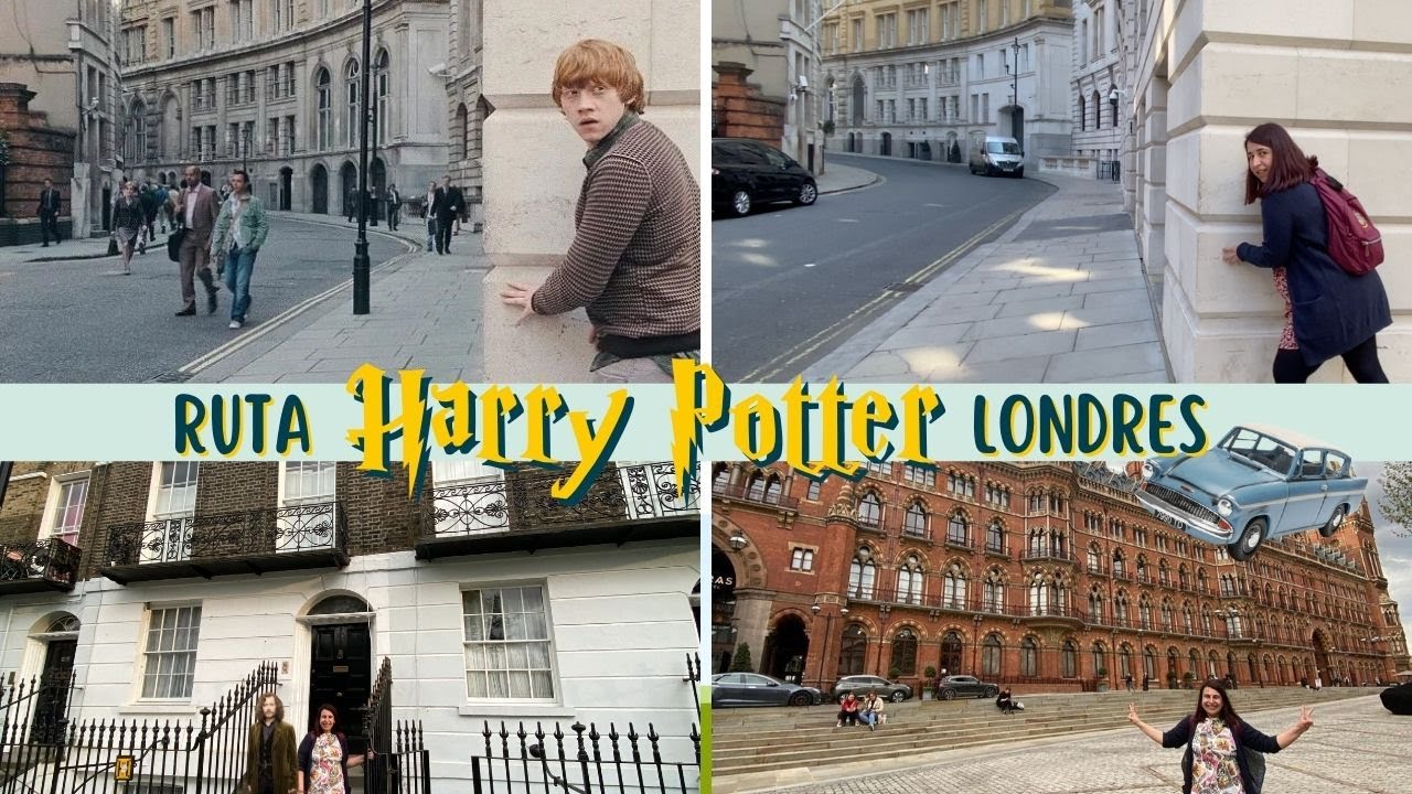 👀 Buscando los escenarios de HARRY POTTER en Londres 🧙