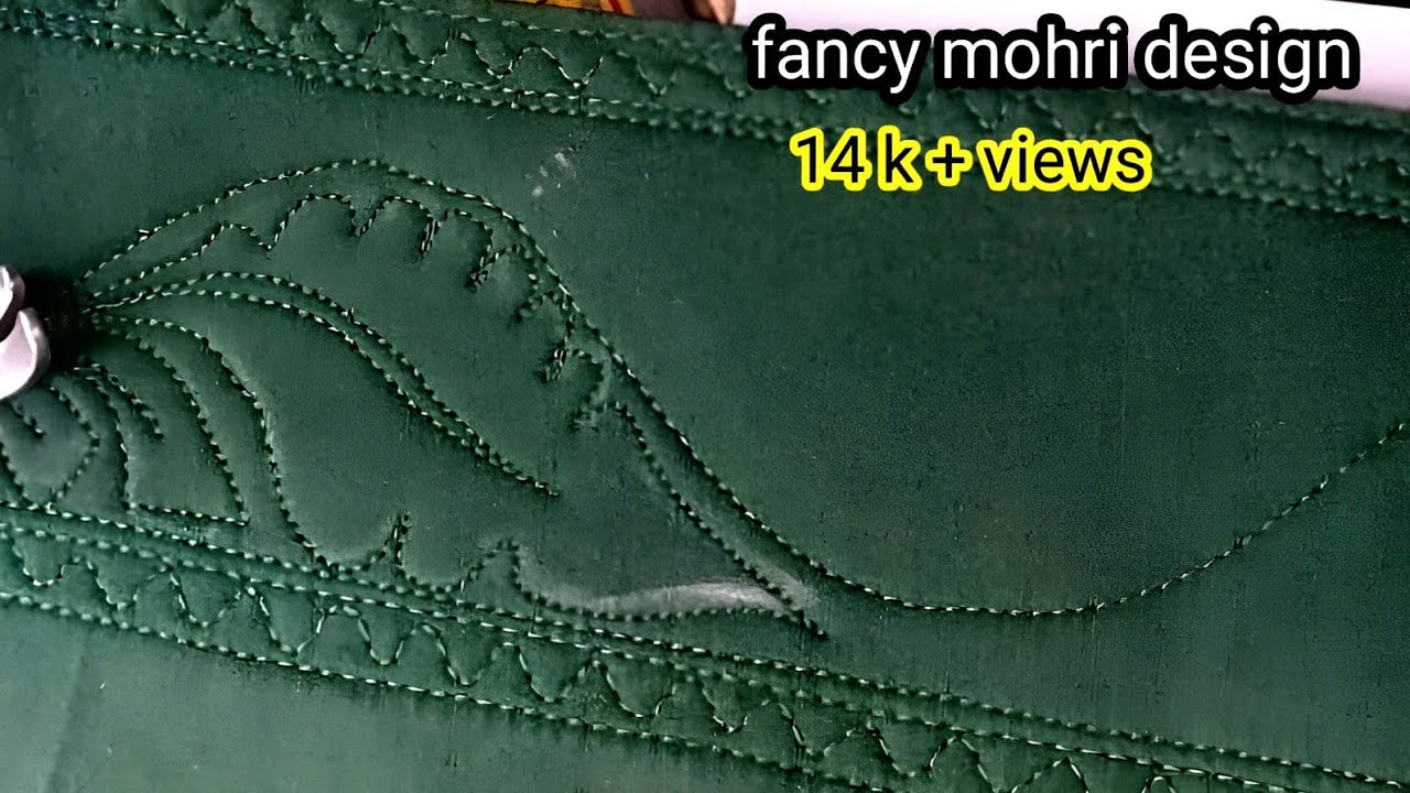 New fancy mohri design/Salwar Mohri poncha design #mohridesigns #popularmohri #dishafashiondesigner