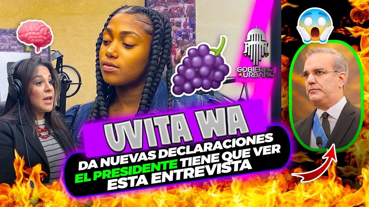UVITA WA DA NUEVAS DECLARACIONES EL PRESIDENTE TIENE QUE VER ESTA ENTREVISTA @elgobiernourbanoreal