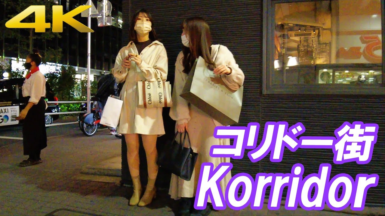 【Night Walk】 銀座コリドー街  ～Lively business worker After work  ～