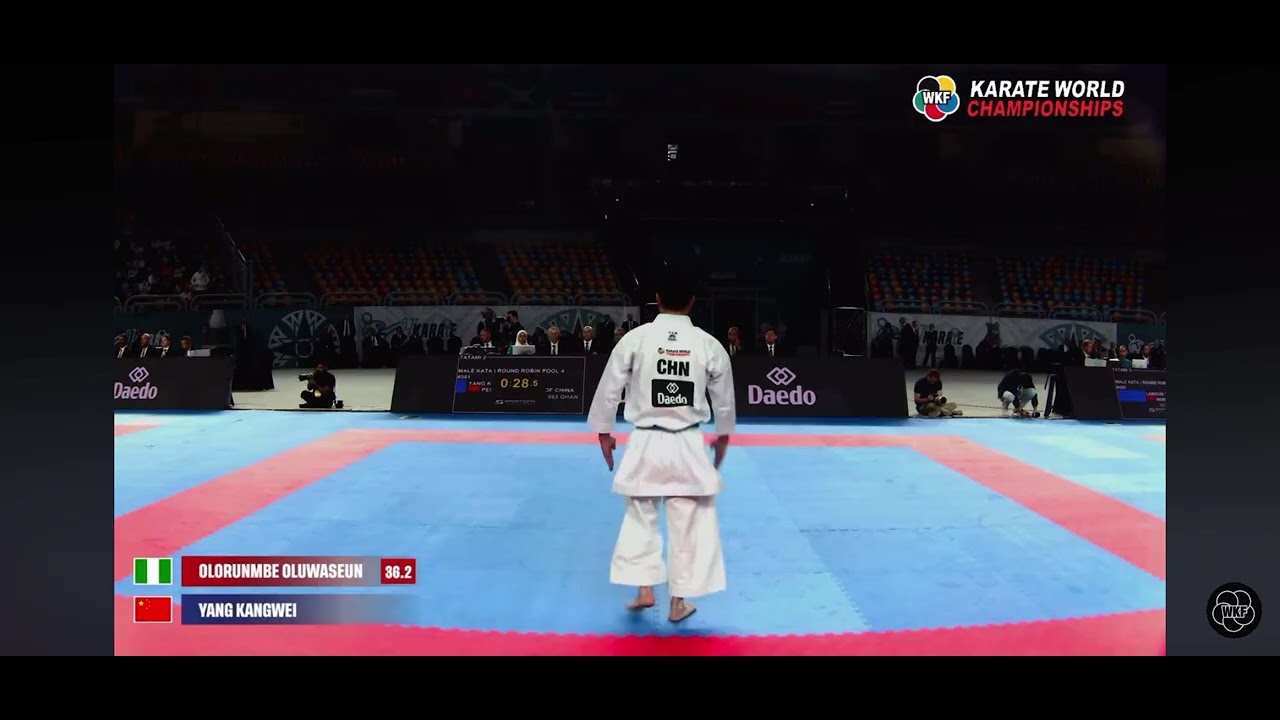 WKF CAIRO 2025 | YANG KANGWEI (CHN) — OHAN VS OLORUNMBE OLUWASEUN (NGR) — SUPARINPEI