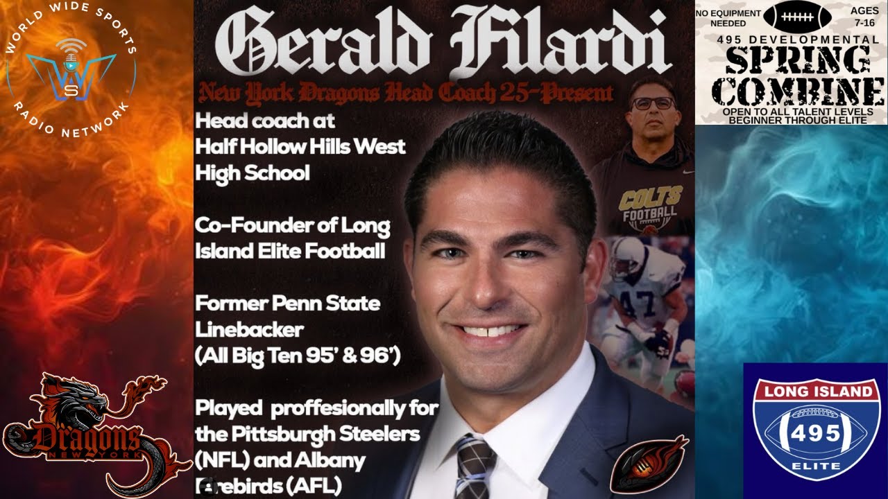 NEW YORK DRAGONS new head coach GERALD FILARDI joins us at the 495 Elite Spring Combine!