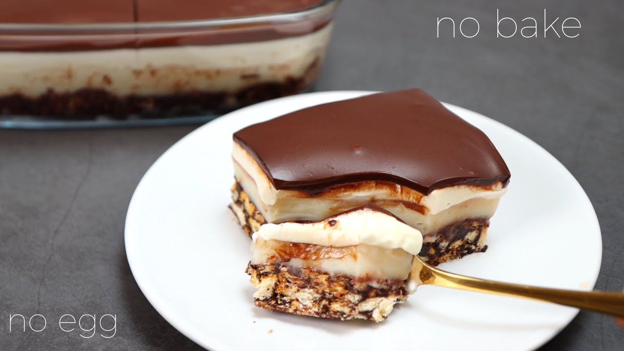 Chocolate Biscuit Cake Dessert Box - No-Bake