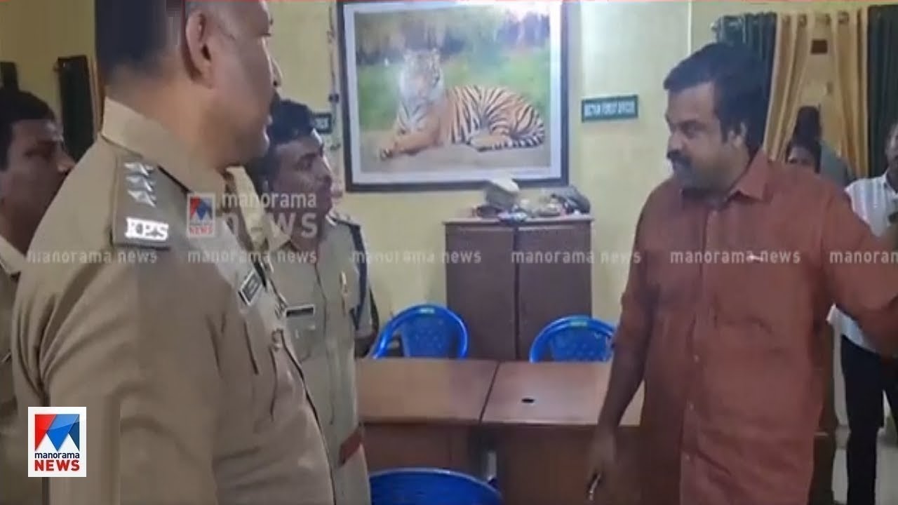 MLAയെ പരിഹസിച്ച് എഫ്ബി പോസ്റ്റ്; കസ്റ്റഡിയിലെടുത്തയാളെ മോചിപ്പിച്ച സംഭവം; ദൃശ്യങ്ങള്‍ പുറത്ത്| Konni