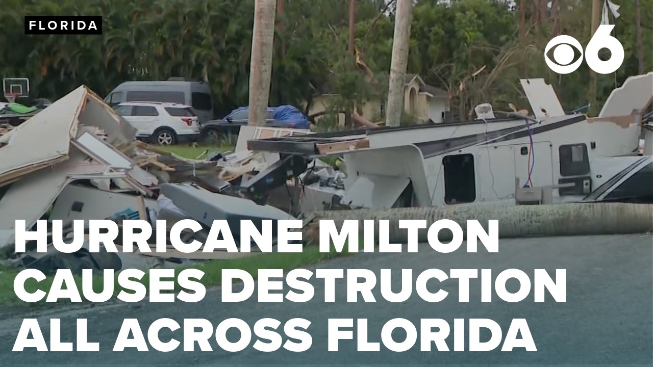 Hurricane Milton wreaks havoc across the state of Florida