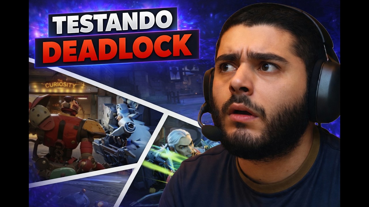 🔴 LIVE DE DEADLOCK💥| TESTANDO DEADLOCK RX7600 + RYZEN 55600X