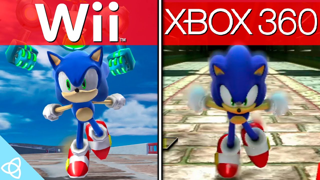 Sonic Unleashed - Wii/PS2 vs. Xbox 360/PS3/PC | Side by Side