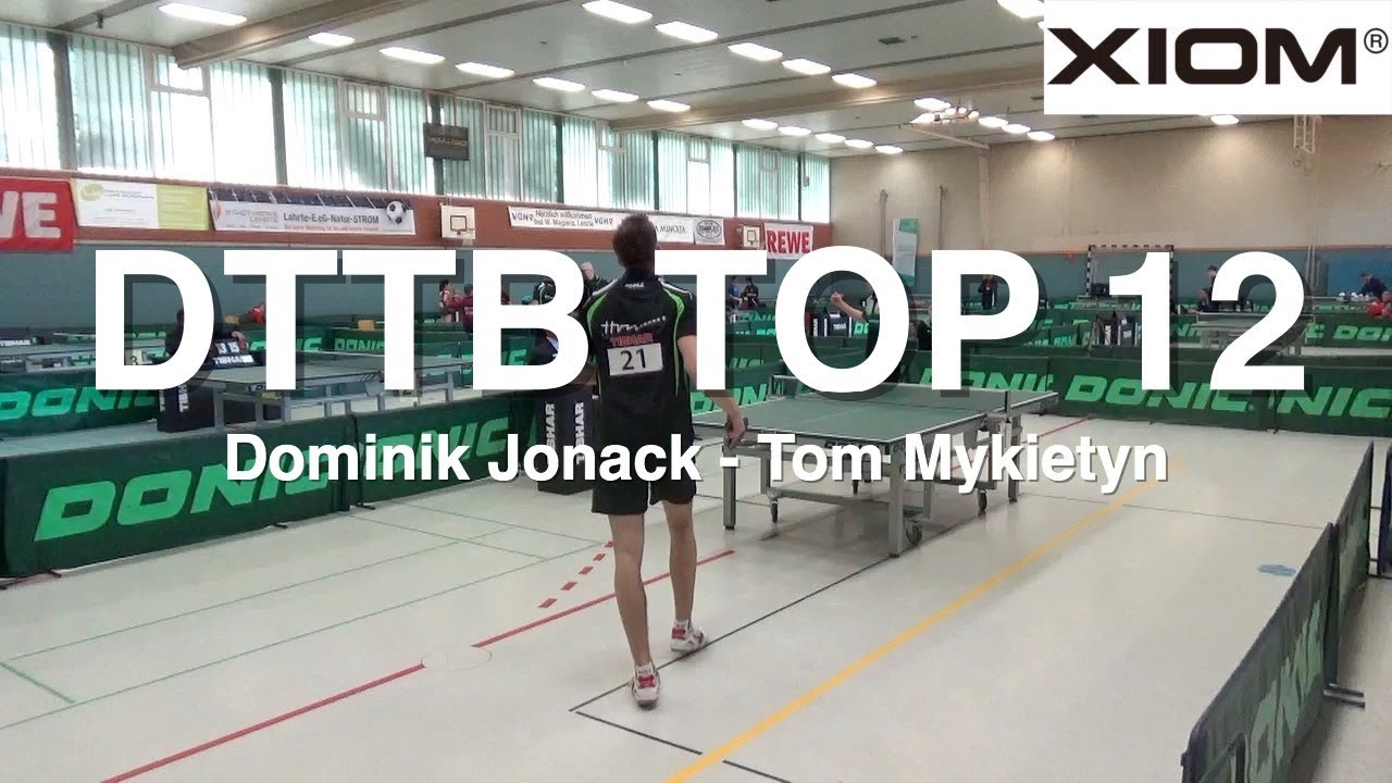 DTTB TOP 12 2019 | m&auml;nnliche Jugend | Jonack - Mykietyn | Highlights