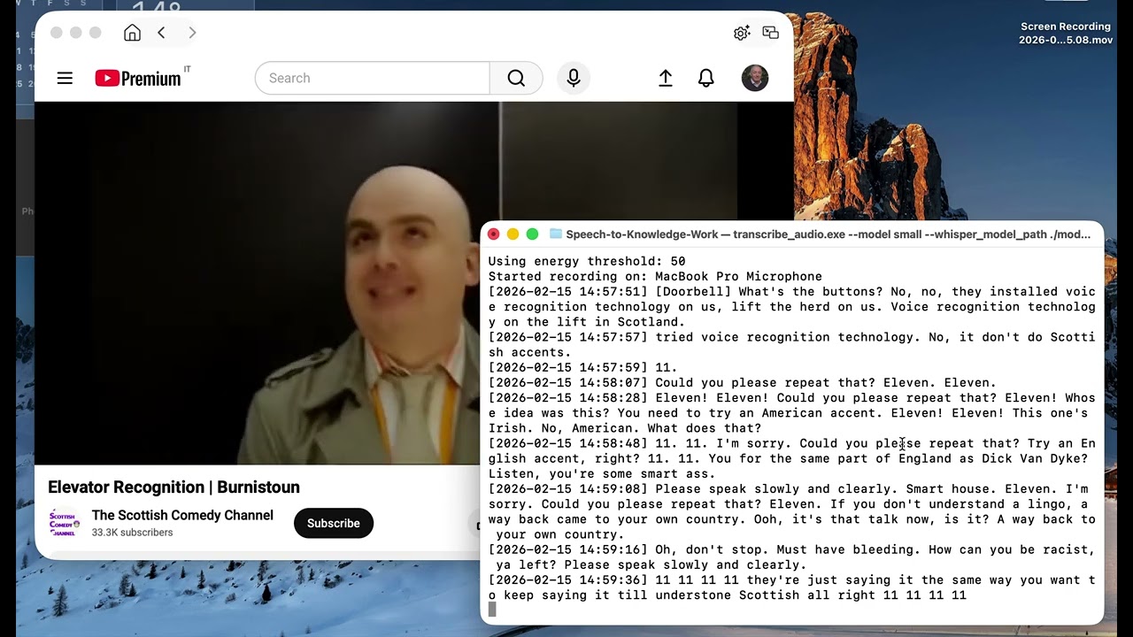 Speech Recognition Then and Now