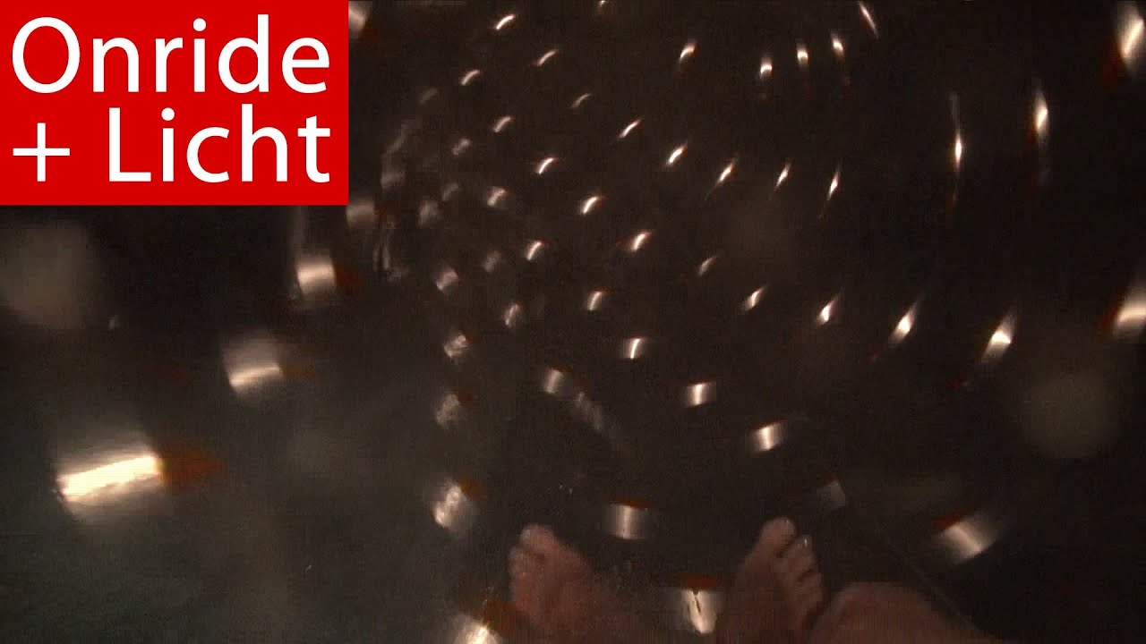 AquaMagis Plettenberg - Black Hole (Dunkelrutsche) - Onride mit Licht - Full HD