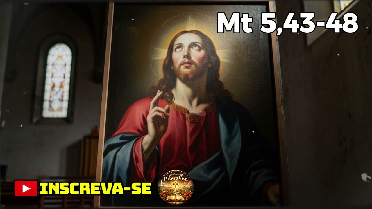 EVANGELHO DE HOJE - 28/2/2026 | Mt 5,43-48 | PADRE REGINALDO MANZOTTI
