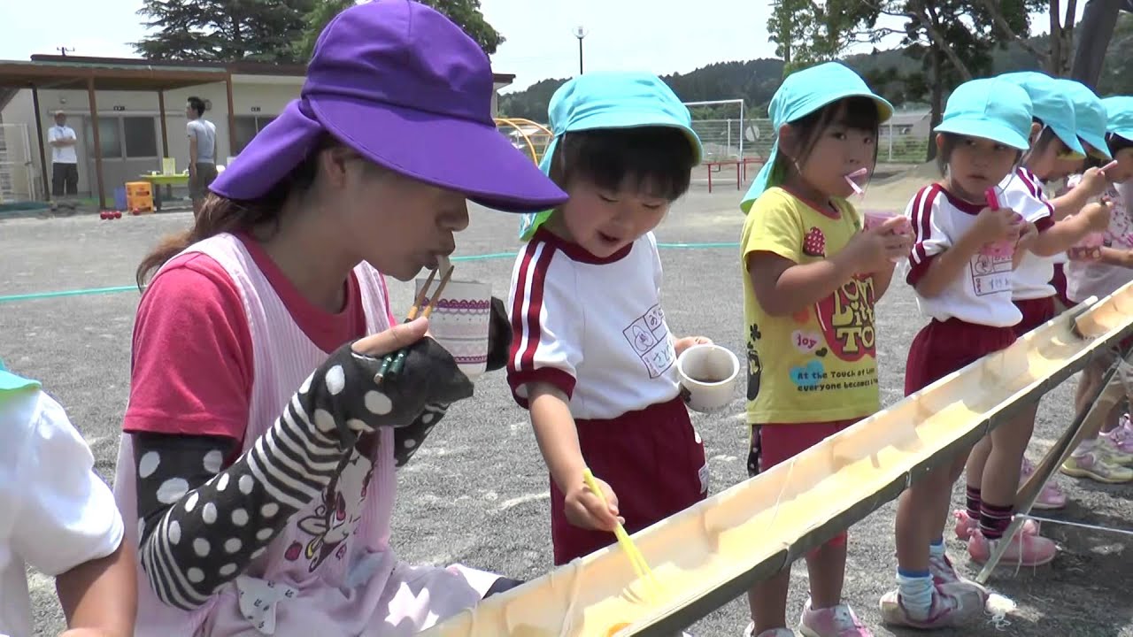 流しそうめん
