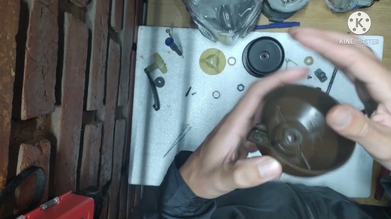 Reel Calador 450. Despiece y armado.