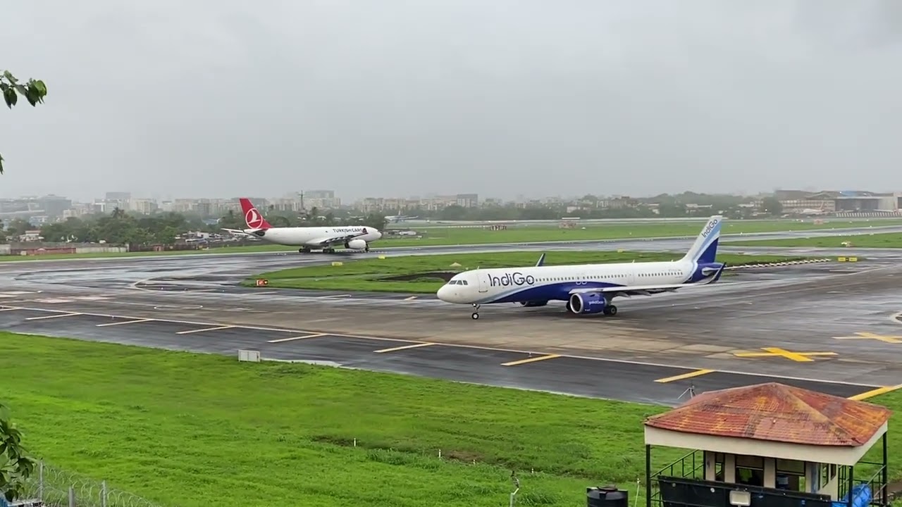 Turkish Airlines Cargo Take off from Mumbai Airport!! #turkish #turkishairlines #mumbai #takeoff 