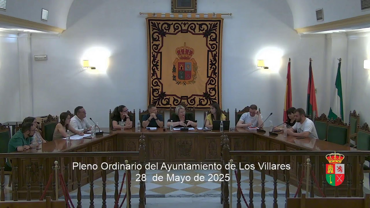Pleno Ordinario de 28 de Mayo de 2025 Ayuntamiento de Los Villares