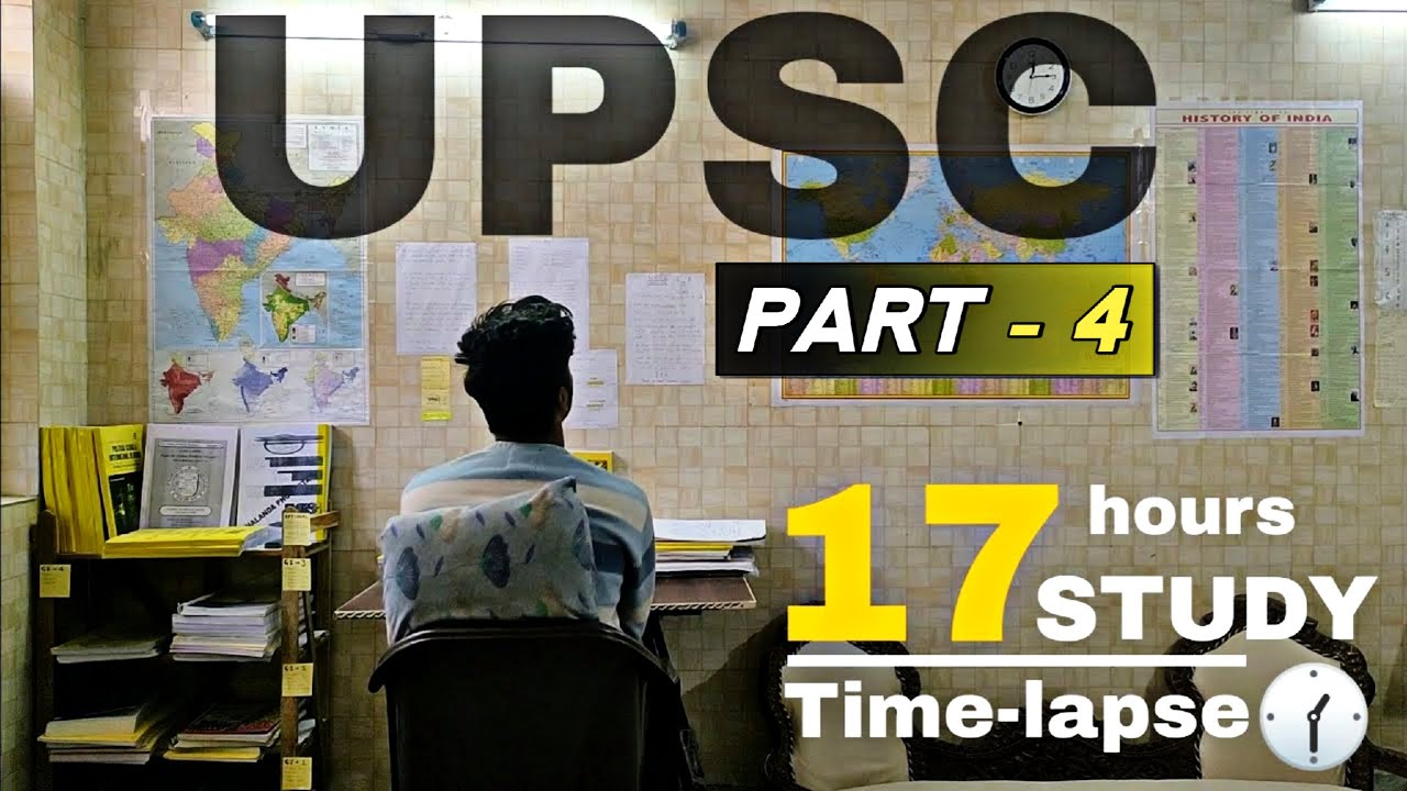Don't Watch This Video 😥 Hard Life of a UPSC Aspirant | Full Day on Time Lapse