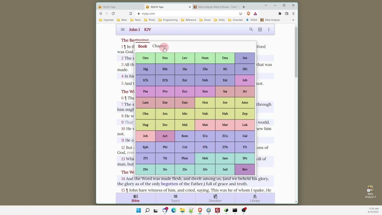MyKJV Installable Web Application