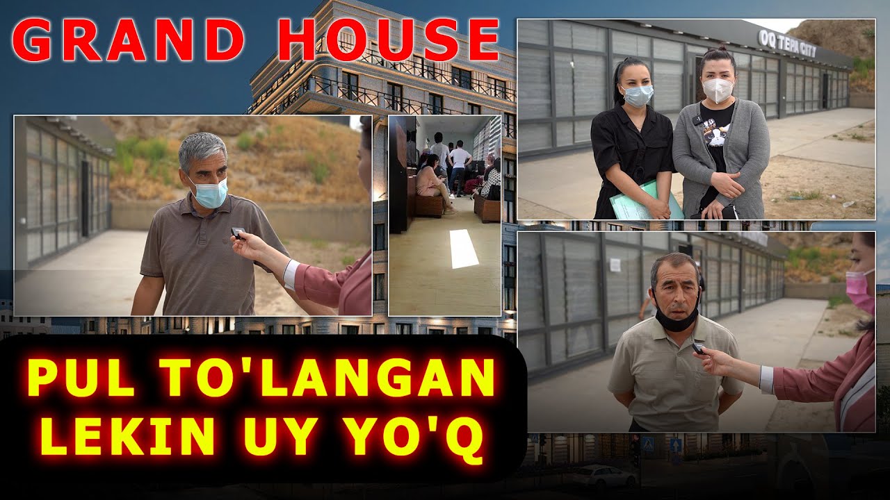 Grand house. Fuqarolar norozi. Puli to'langan joyning o'zi yo'q