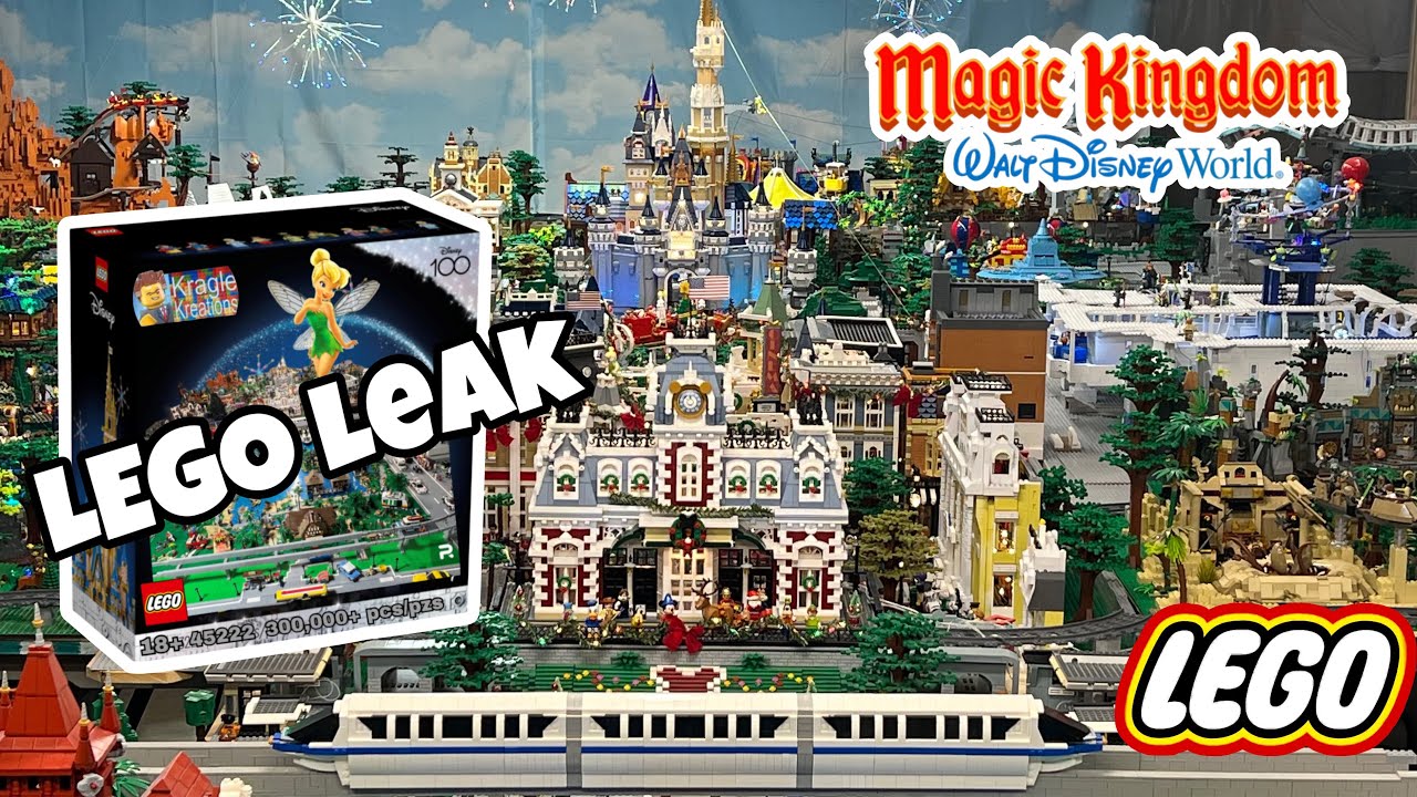 LEGO ВОЛШЕБНОЕ КОРОЛЕВСТВО - МАСШТАБНАЯ КОНСТРУКЦИЯ ДЛЯ МИНИФИГУРОК - ДЛИНА БОЛЕЕ 9 МЕТРОВ!