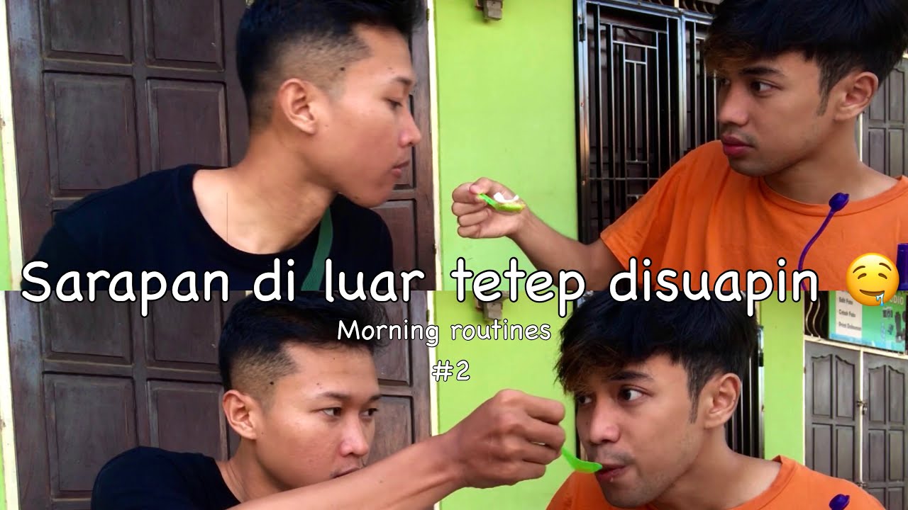 Disuapin pas sarapan diluar ? Siapa takut 😳 | morning routines #2