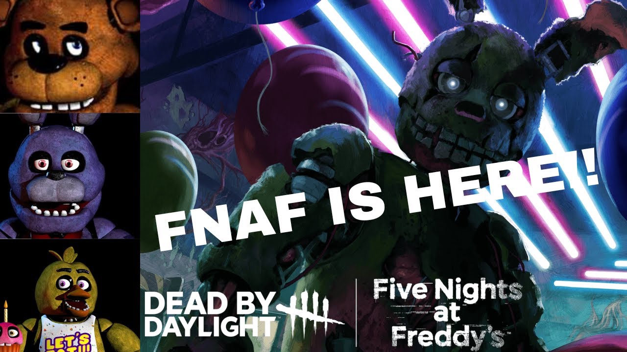 FNAF IS IN DEAD BY DAYLIGHT! PTB Gameplay!