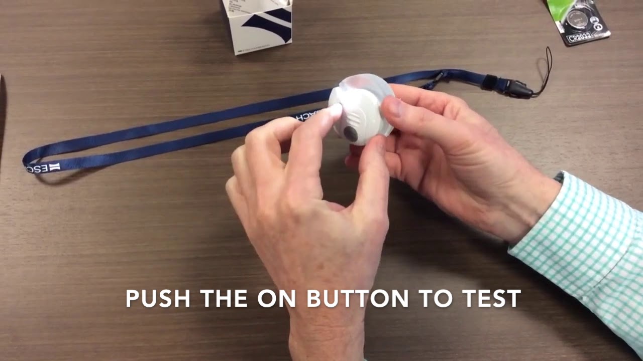 How to Attach the Eschenbach Mobilent LED Lanyard