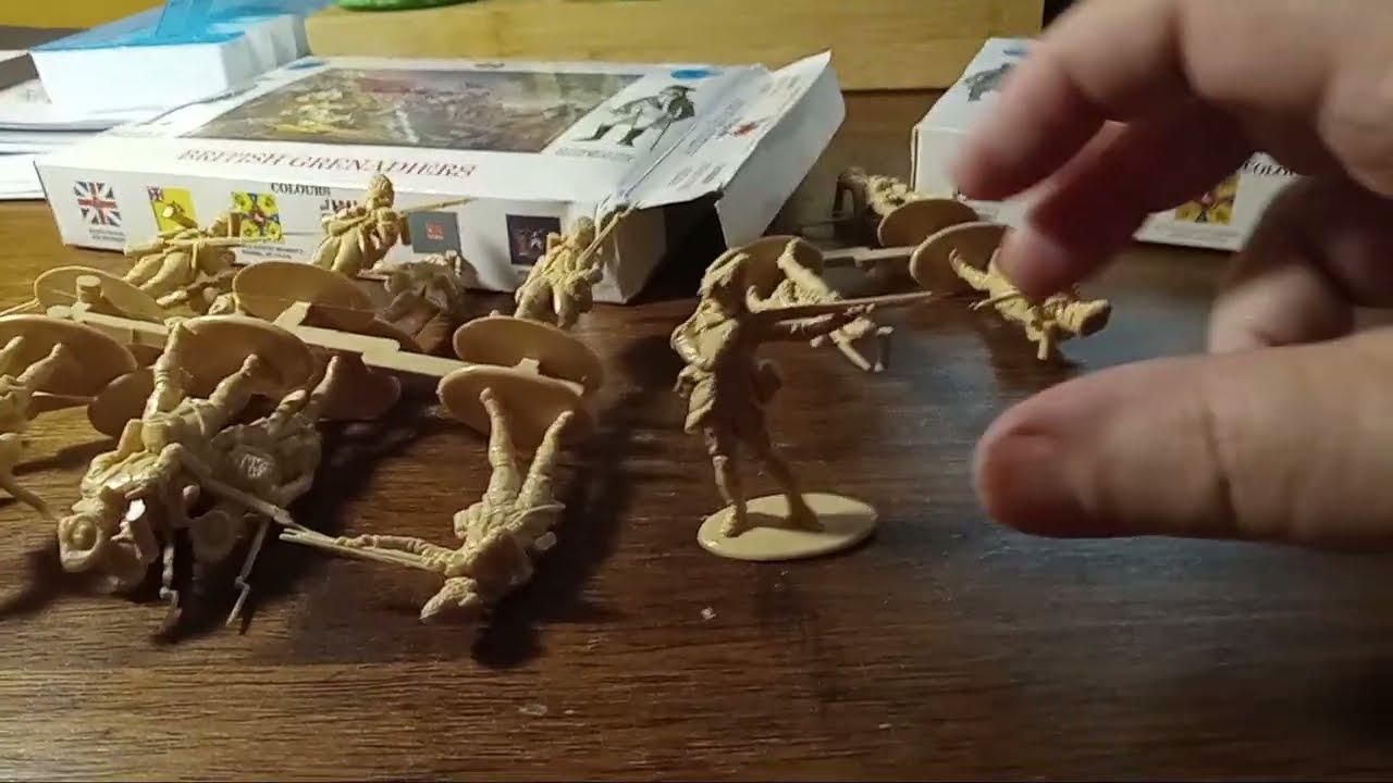 Call to Arms British Revolutionary war figures (Iggy gets personal)