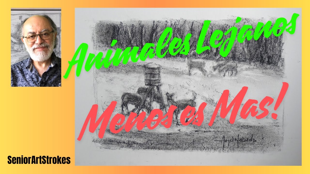 : Menos Detalles, Mejores Dibujos: Animales Lejanos