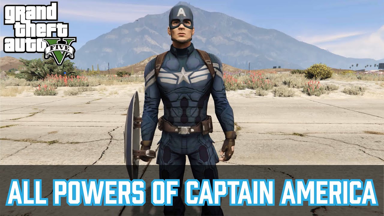 GTA 5 - All Captain America powers