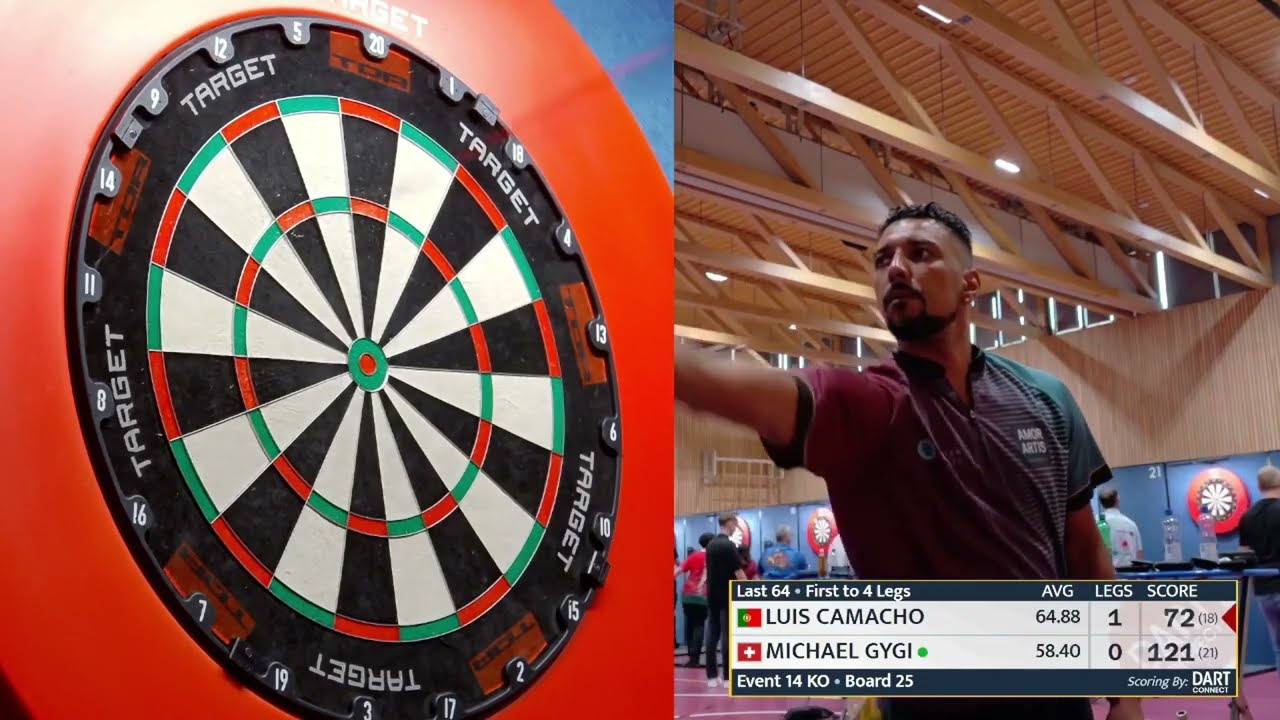 Luis Camacho vs Michael Gygi Highlights / SDC Tour 14 Last 64 2025