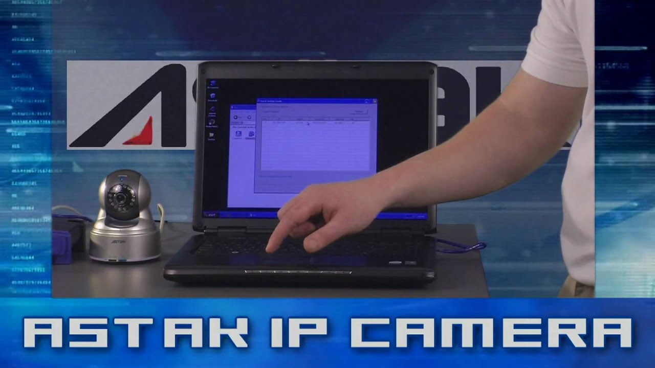 Astak CM-IP700 IP Camera: Astak Mole Camera Set-up