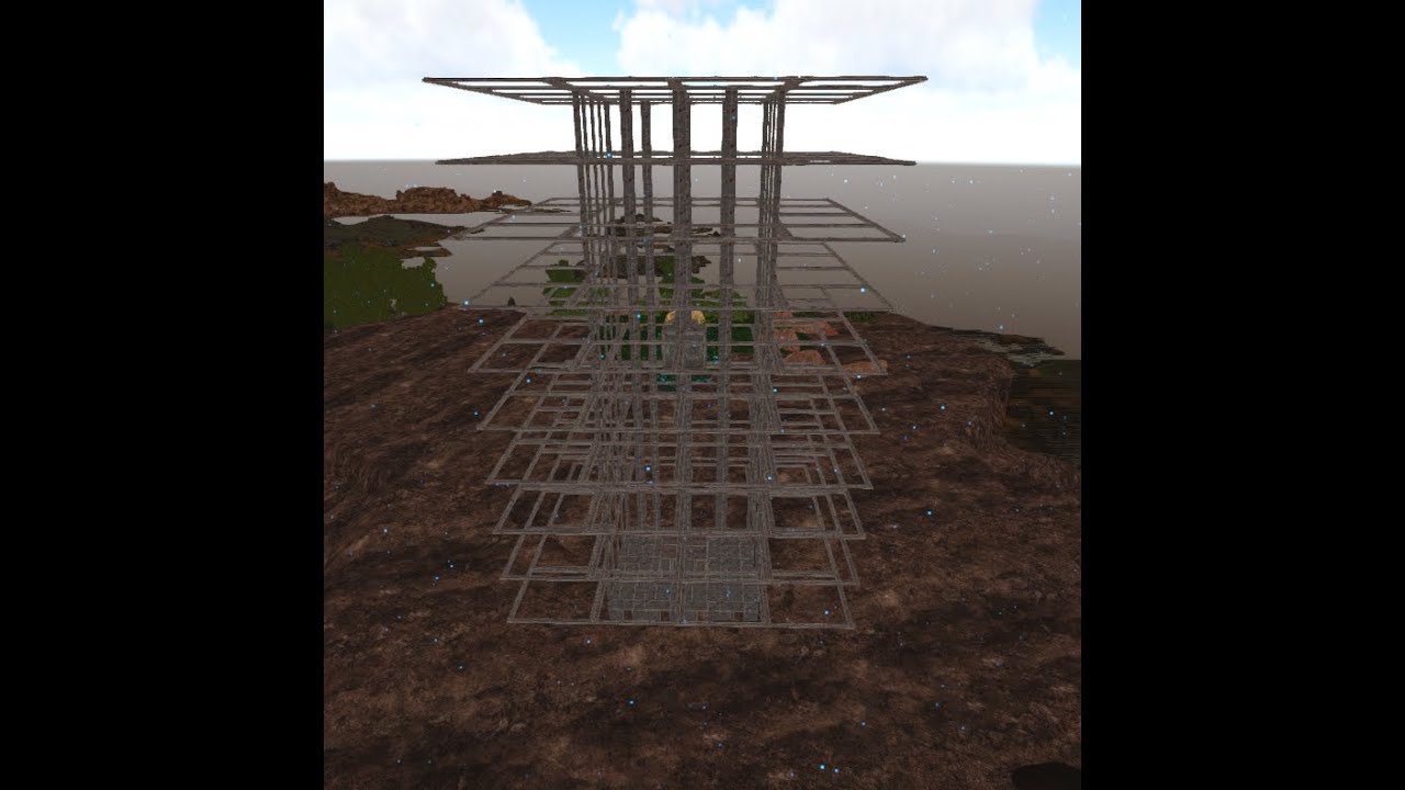 ark survival evolved The Simple Monster turret tower 4x4