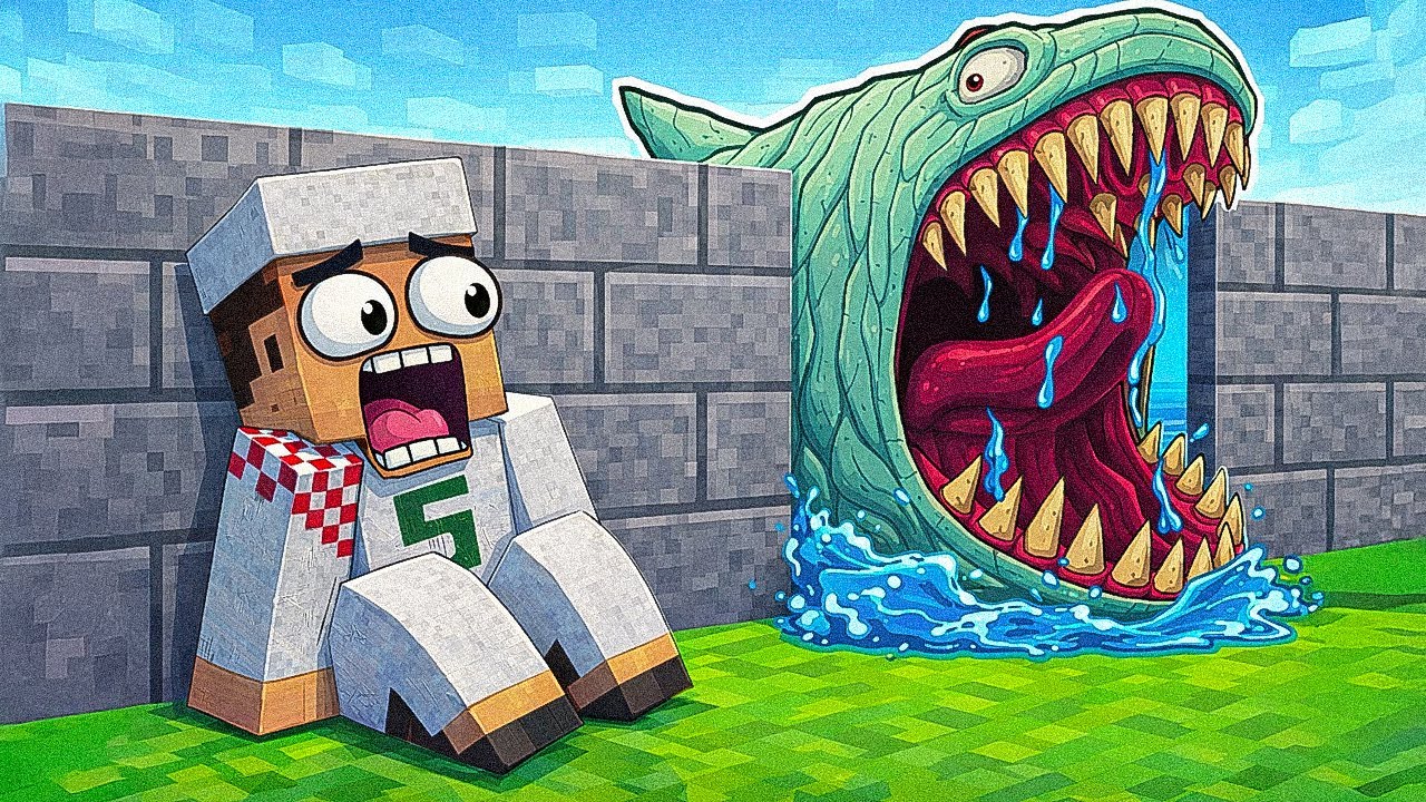اسوء وحش قابلته في ماين كرافت | THE BLOOP 😨