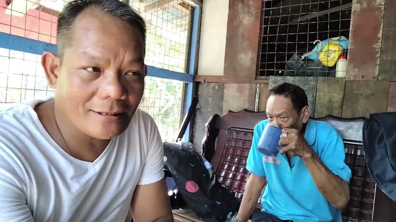 Ang pag pa salamat ni tatay sa pag alis NG mag asawa... At bong big lang nag pakita