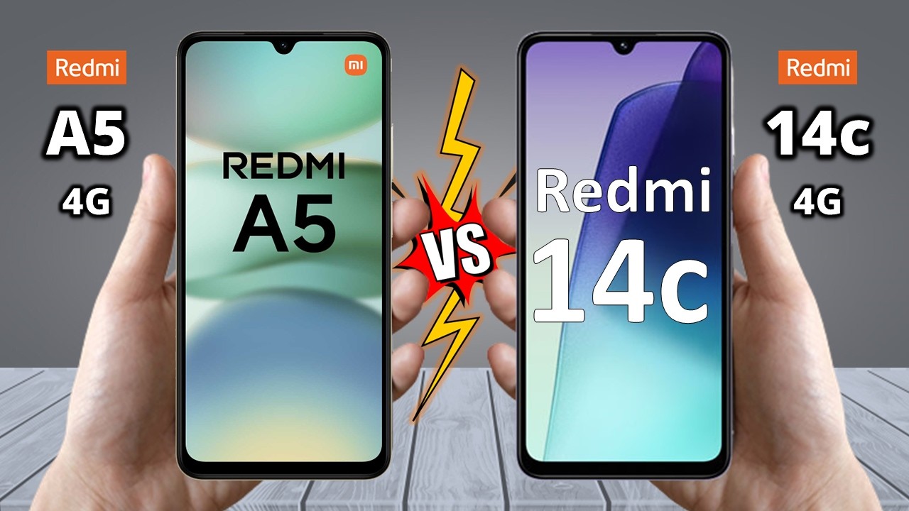 Redmi A5 4G Vs Redmi 14C 4G - Which is BEST For You?