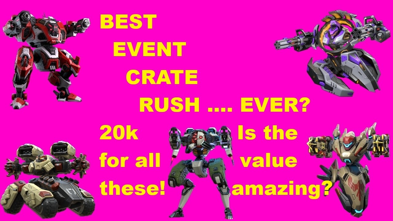 Лучший Crate Rush в истории??? #MechArena #Mech
