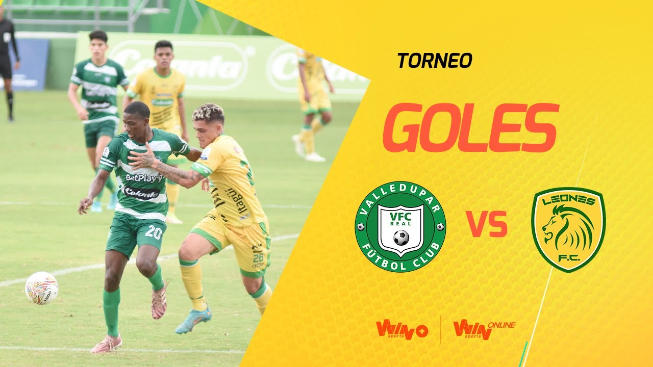 Valledupar vs  Leones (3-3) |Torneo BetPlay Dimayor 2022 - 2 | Fecha 14