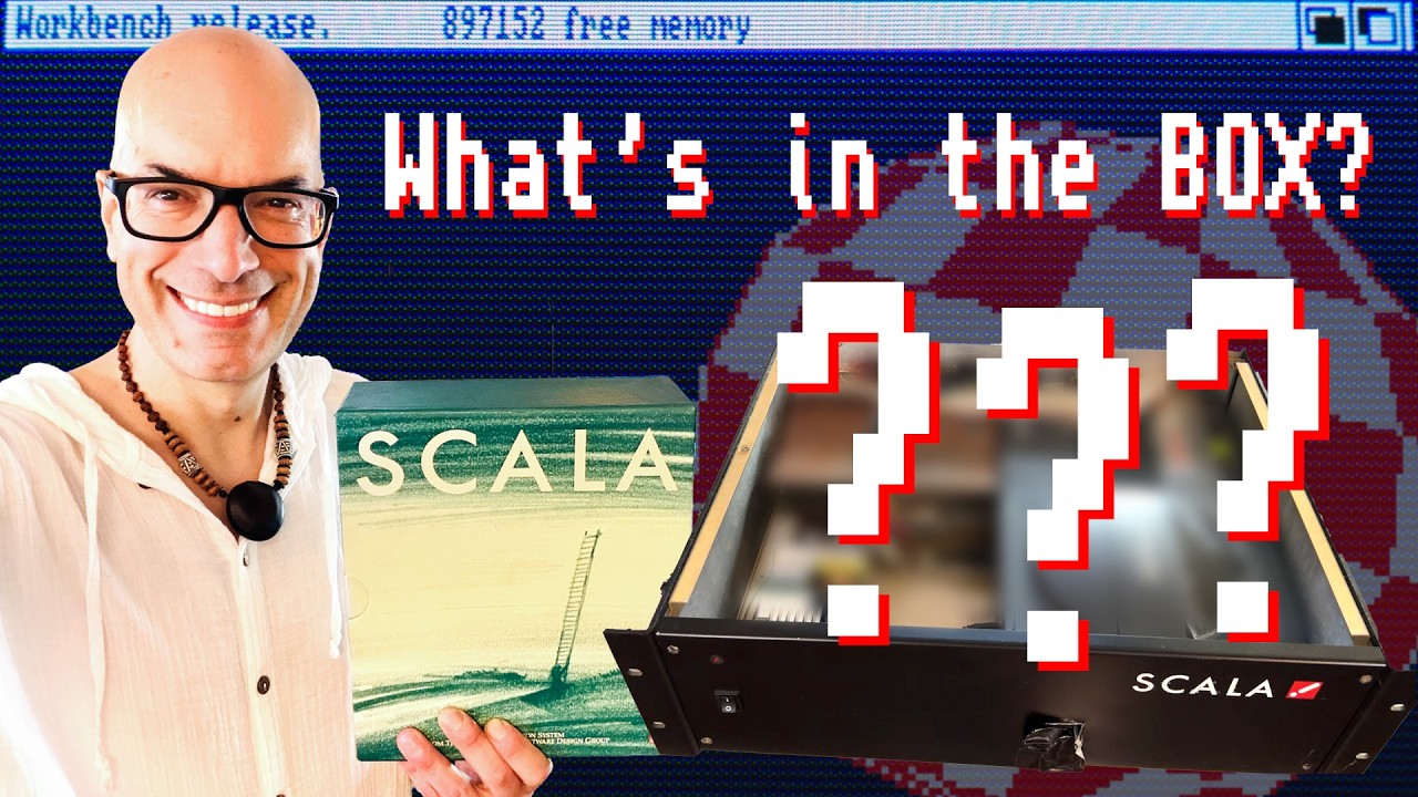 Commodore Amiga SCALA Exhibit Prep - What's in the Box???  VCF East 2026 Vlog Pt. 1