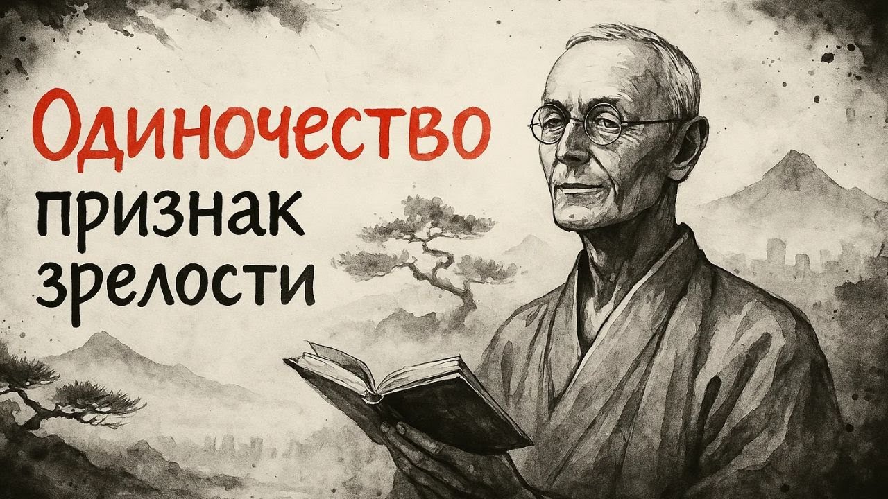 Почему отсутствие друзей это зрелость, а не беда | Герман Гессе