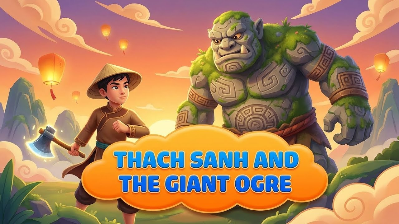 Thach Sanh and The Giant Ogre | Vietnamese Fairy Tale | 3D Cartoon Animation