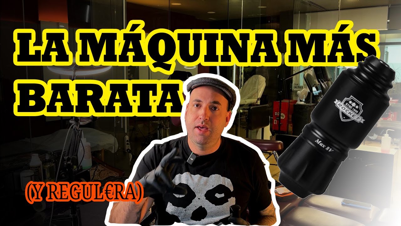 Máquina de tatuar barata. ROCKET TATTOO MACHINE mdtattoo.