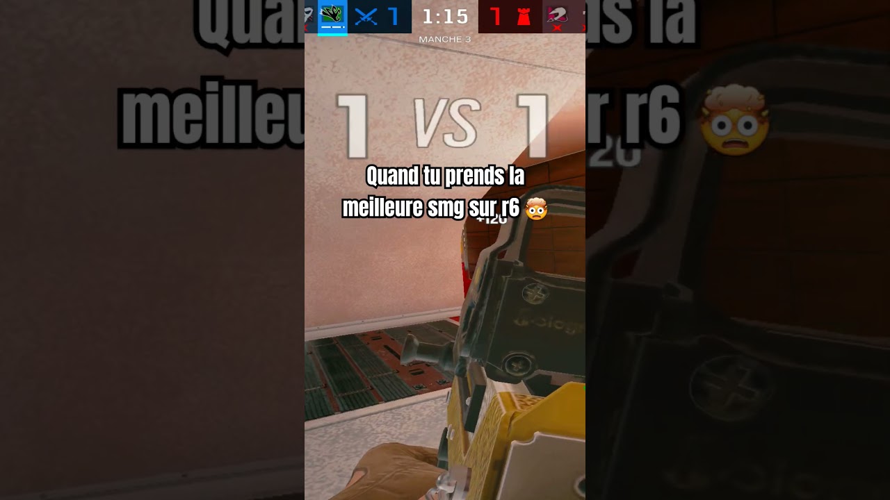 Smg de smok 🤯 #r6 #r6fr #rainbowsixsiege #rainbowsixsiegefr