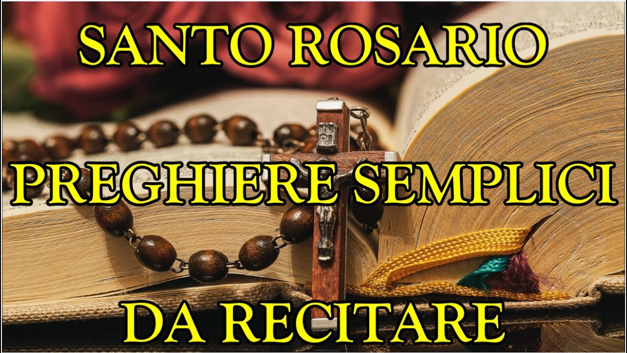 Come recitare un breve Santo Rosario | Preghiere Semplici per Il Santo Rosario