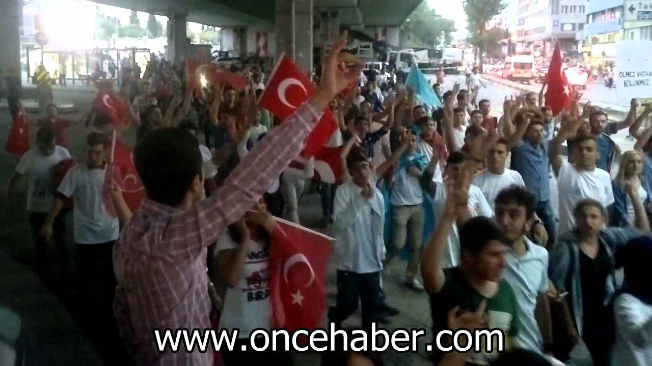 Mecidiyek&ouml;y'de Ter&ouml;r Tepkisi