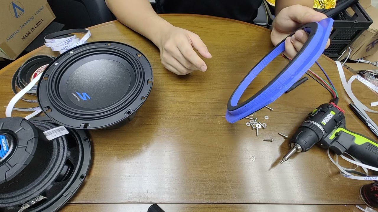 Teala Model 3 Y Subwoofer Adapter Assemble