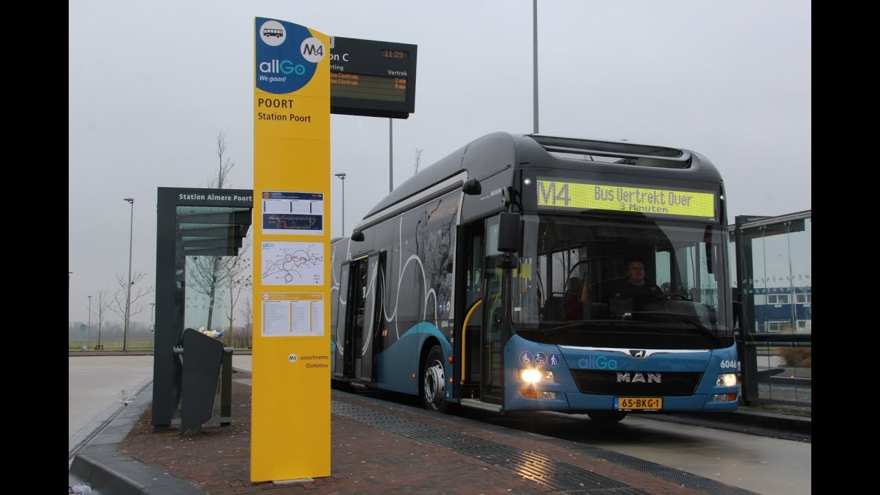 Trajectvideo Keolis Allgo M4 Almere Poort - Almere Centrum