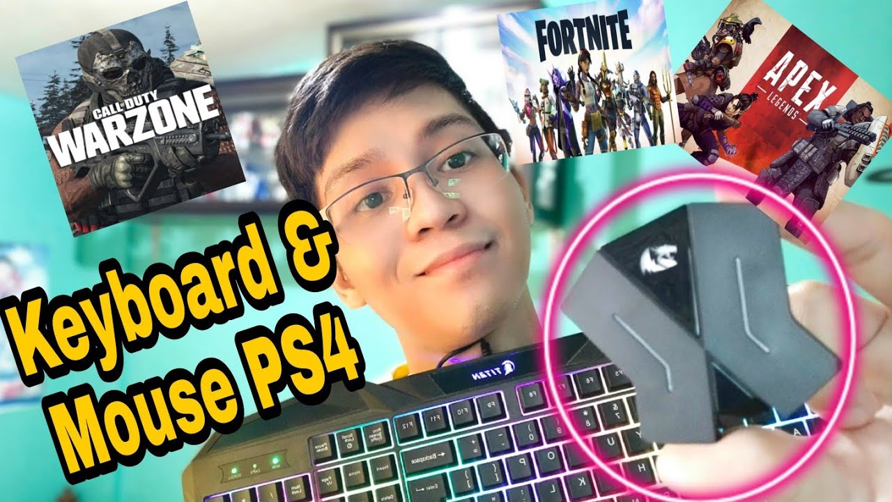 How to connect keyboard and mouse using converter Redragon eris on ps4 /ps3/xbox 360,one/Nintendo Sw