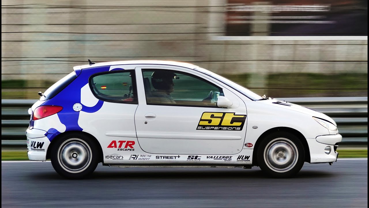 Jarama  Hot Lap Peugeot 206 GTI  2:05 On Board